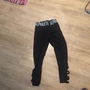 Alphalete black legging